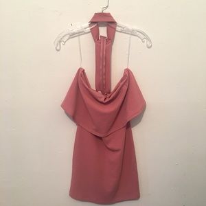 Pink Choker Dress Size M